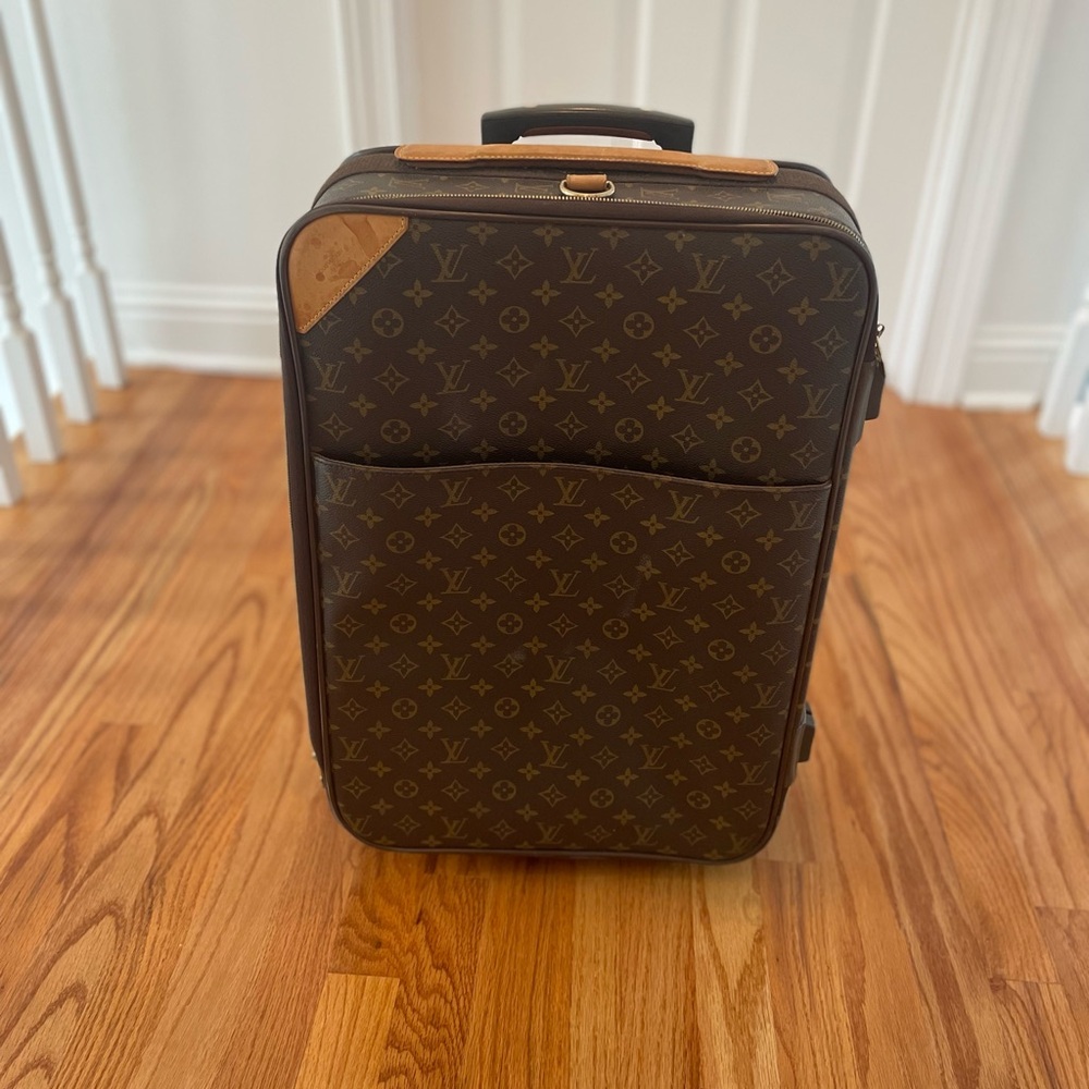 Louis Vuitton Brown Monogram Pegase 55 Carry-on
